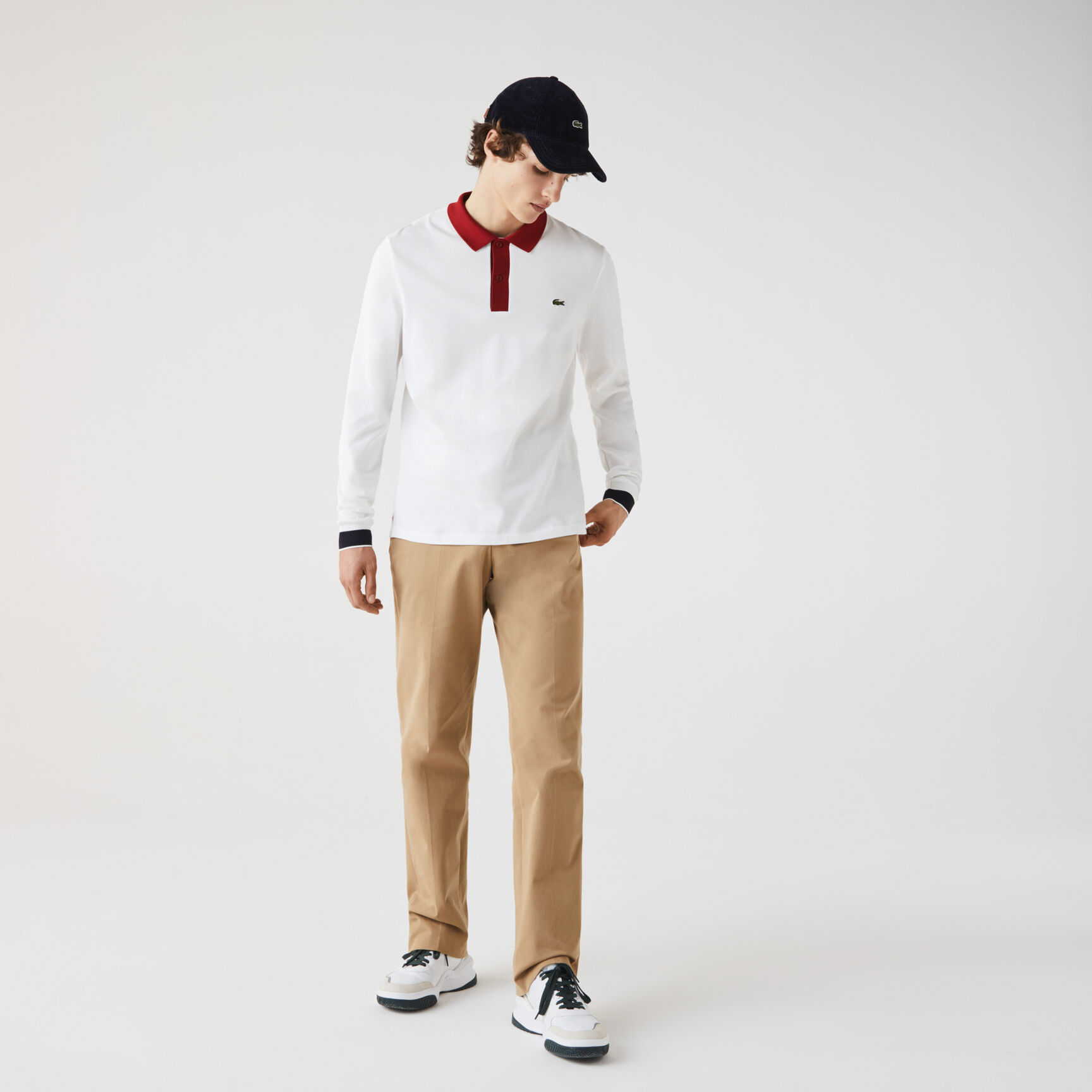 Men's Lacoste Regular Fit Made in France Polo Shirt Men's Lacoste Regular Fit Made in France Polo Shirt