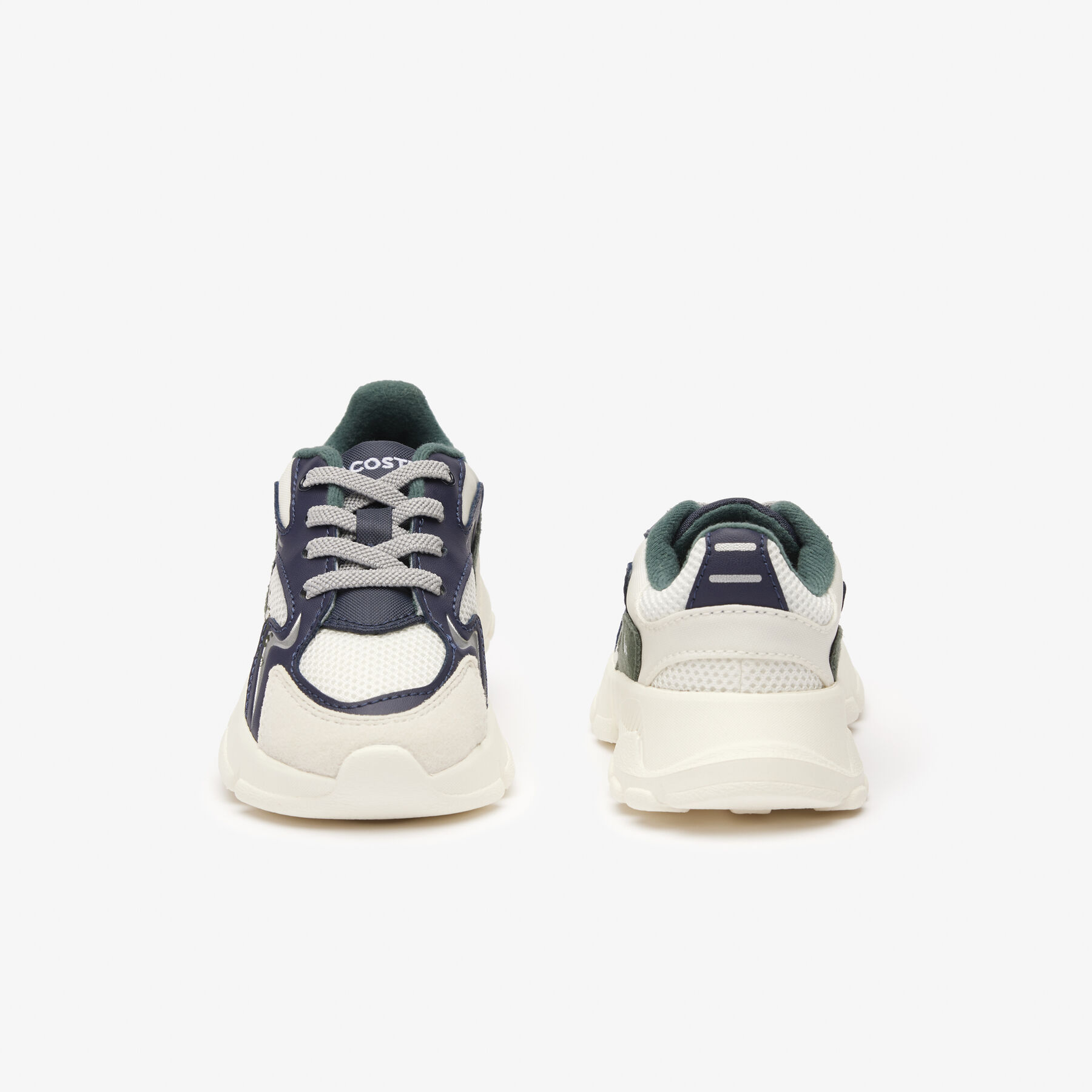 lacoste infants  l003 neo textile trainers