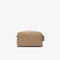 Leather Monogram Print Pouch Purse Leather Monogram Print Pouch Purse