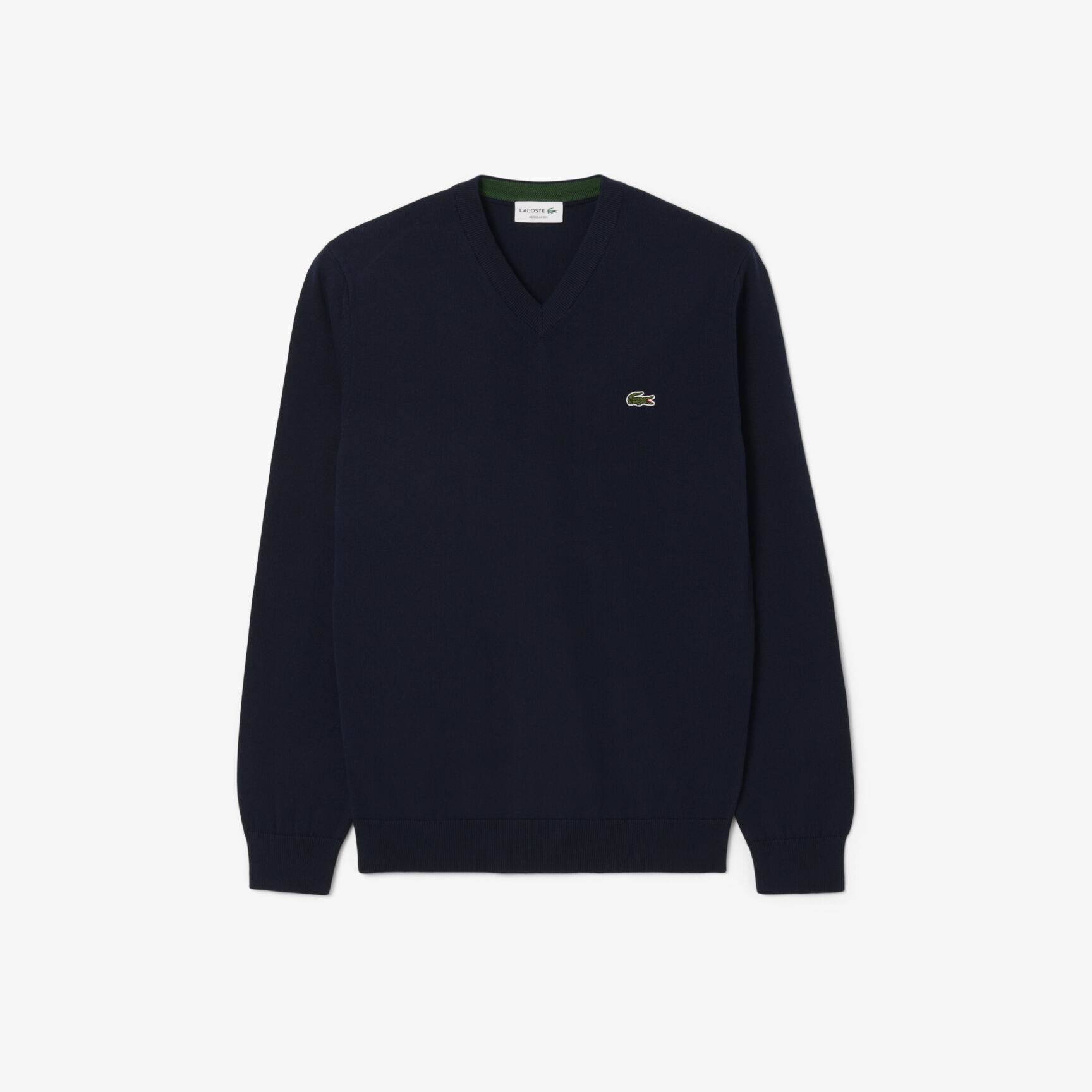 Monochrome Cotton V-neck Sweater Monochrome Cotton V-neck Sweater
