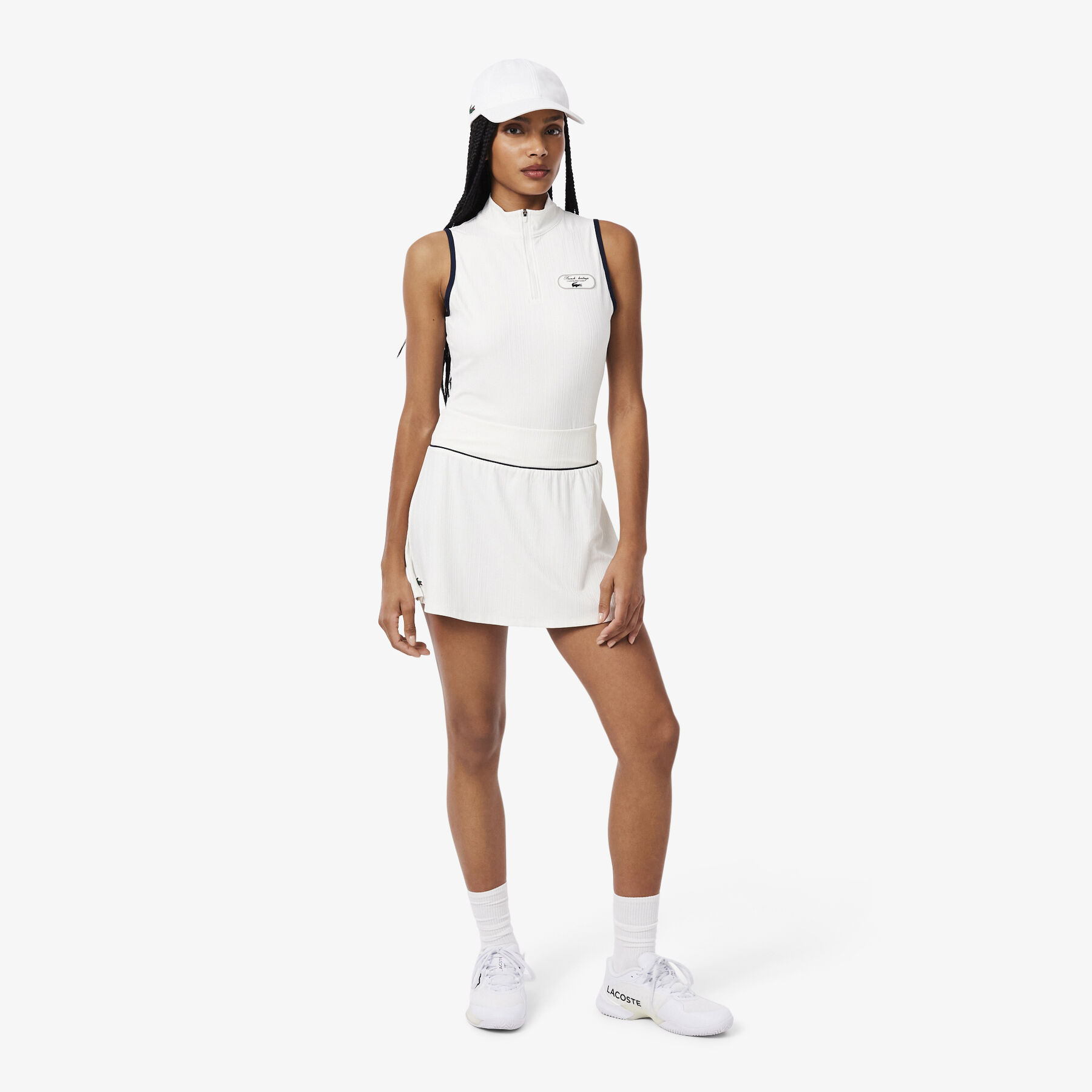 Ultra Dry Badge Accent Tennis Heritage Tank Top lacoste ultra dry badge accent tennis heritage tank top