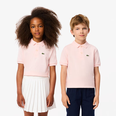 Kids' Lacoste Regular Fit Petit Pique Polo Shirt