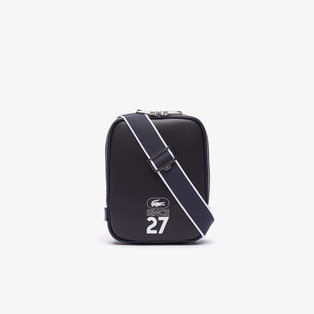 حقيبة قماش مستطيلة بشعار مطبوع 1927 للرجال حقيبة قماش مستطيلة بشعار مطبوع 1927 للرجال