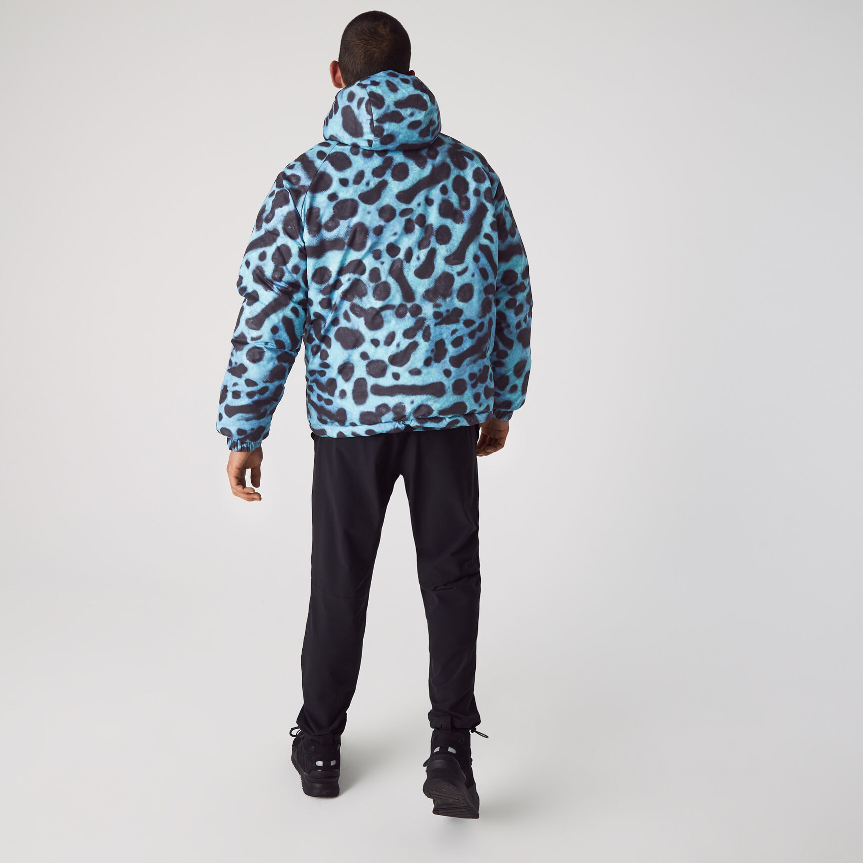 Men&rsquo;s Lacoste x National Geographic Reversible Quilted Zip Jacket