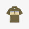 lacoste colour block pique polo shirt