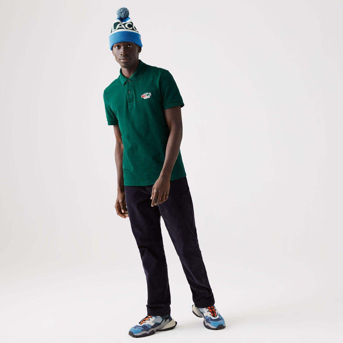 Men’s Lacoste Regular Fit Crocodiles Organic Cotton Polo Men’s Lacoste Regular Fit Crocodiles Organic Cotton Polo