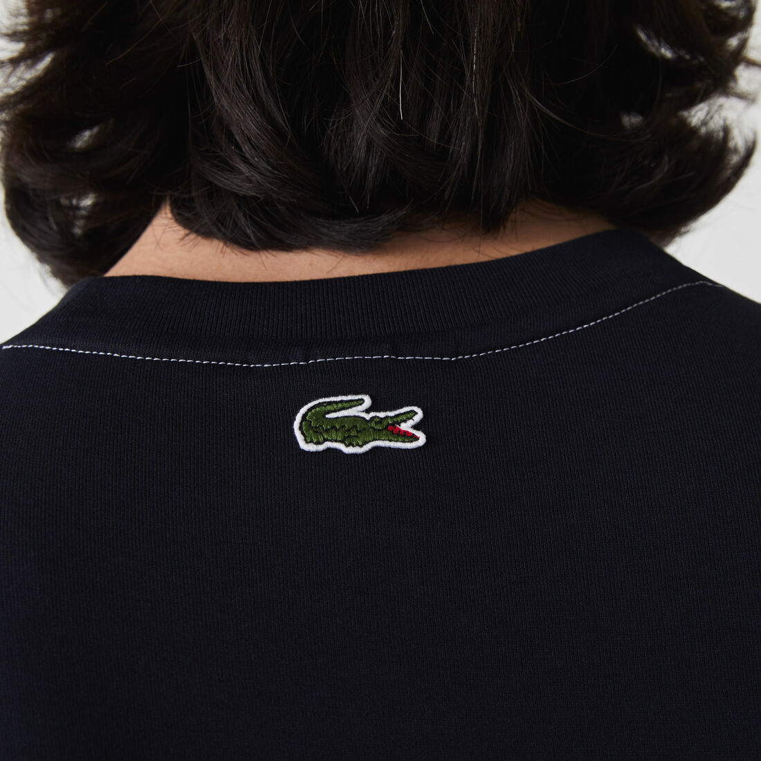 Men’s Crew Neck Lacoste 27 Print Cotton T-shirt Men’s Crew Neck Lacoste 27 Print Cotton T-shirt