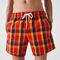 Men&rsquo;s Check Print Swimming Trunks