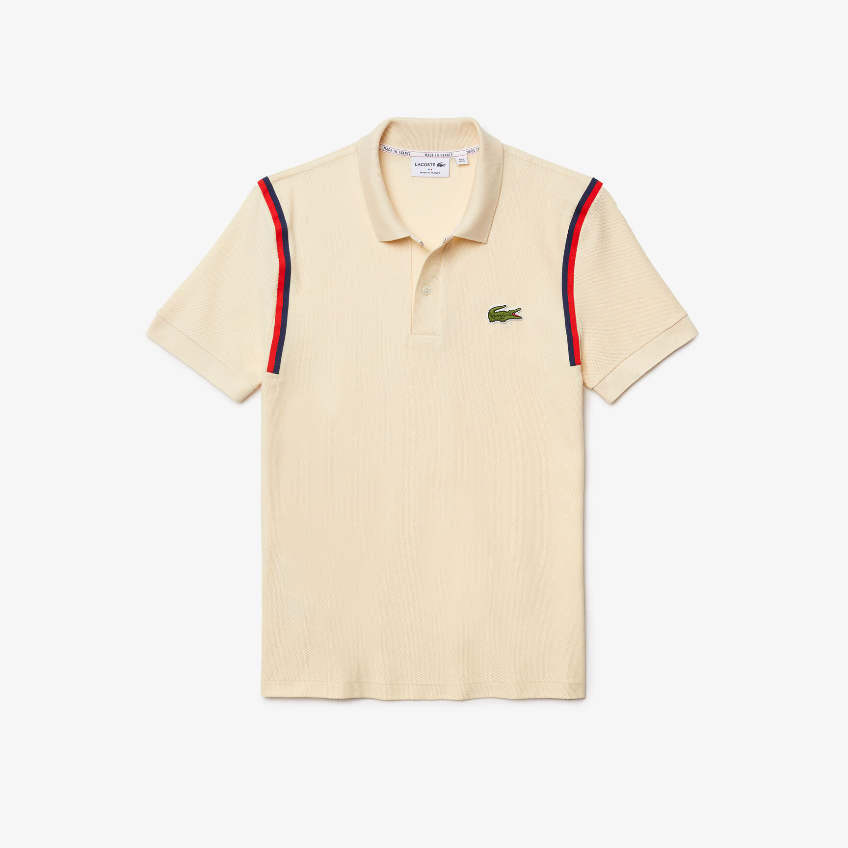 Men&rsquo;s Lacoste Made In France Regular Fit Organic Cotton Polo