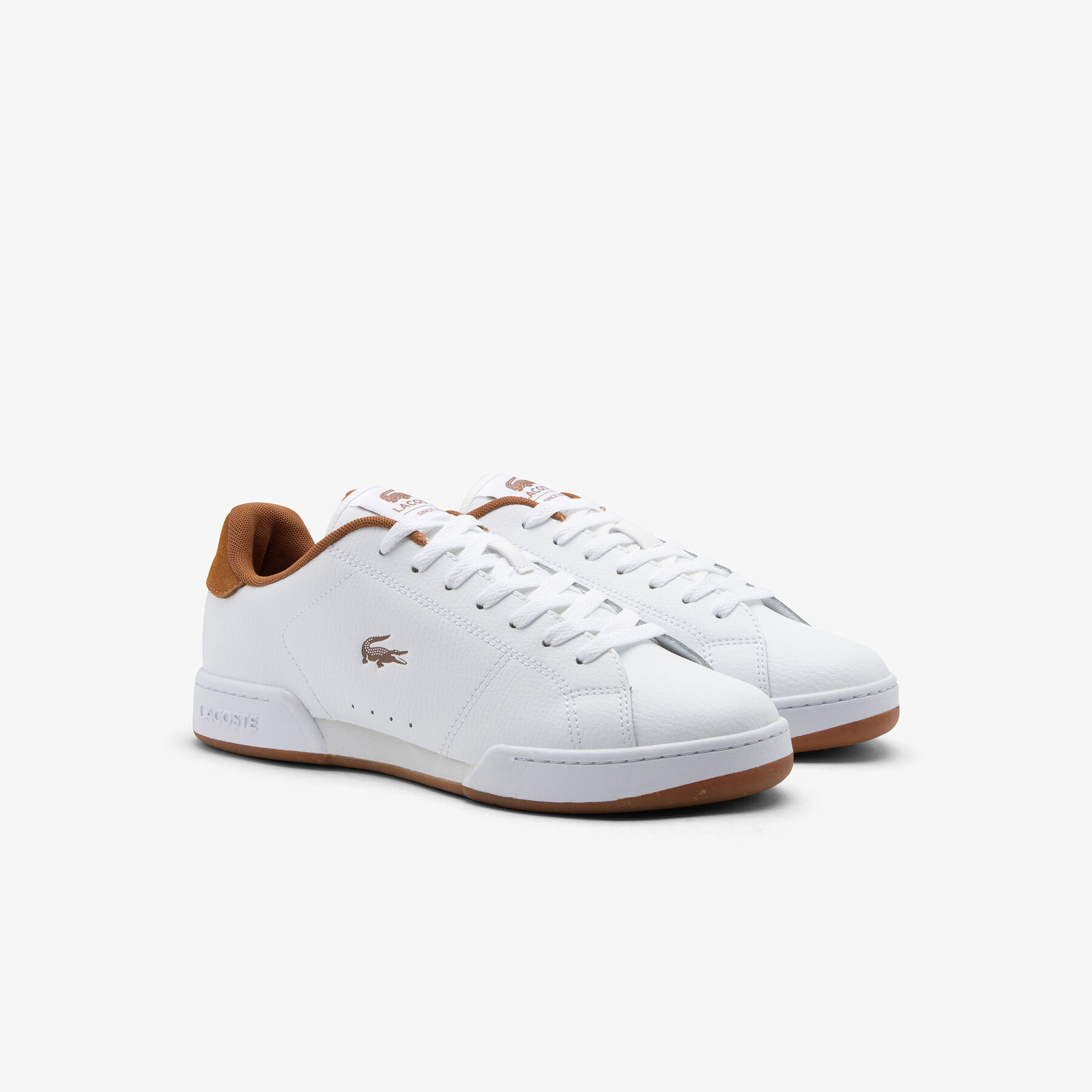 lacoste men s carnaby cup leather sneakers