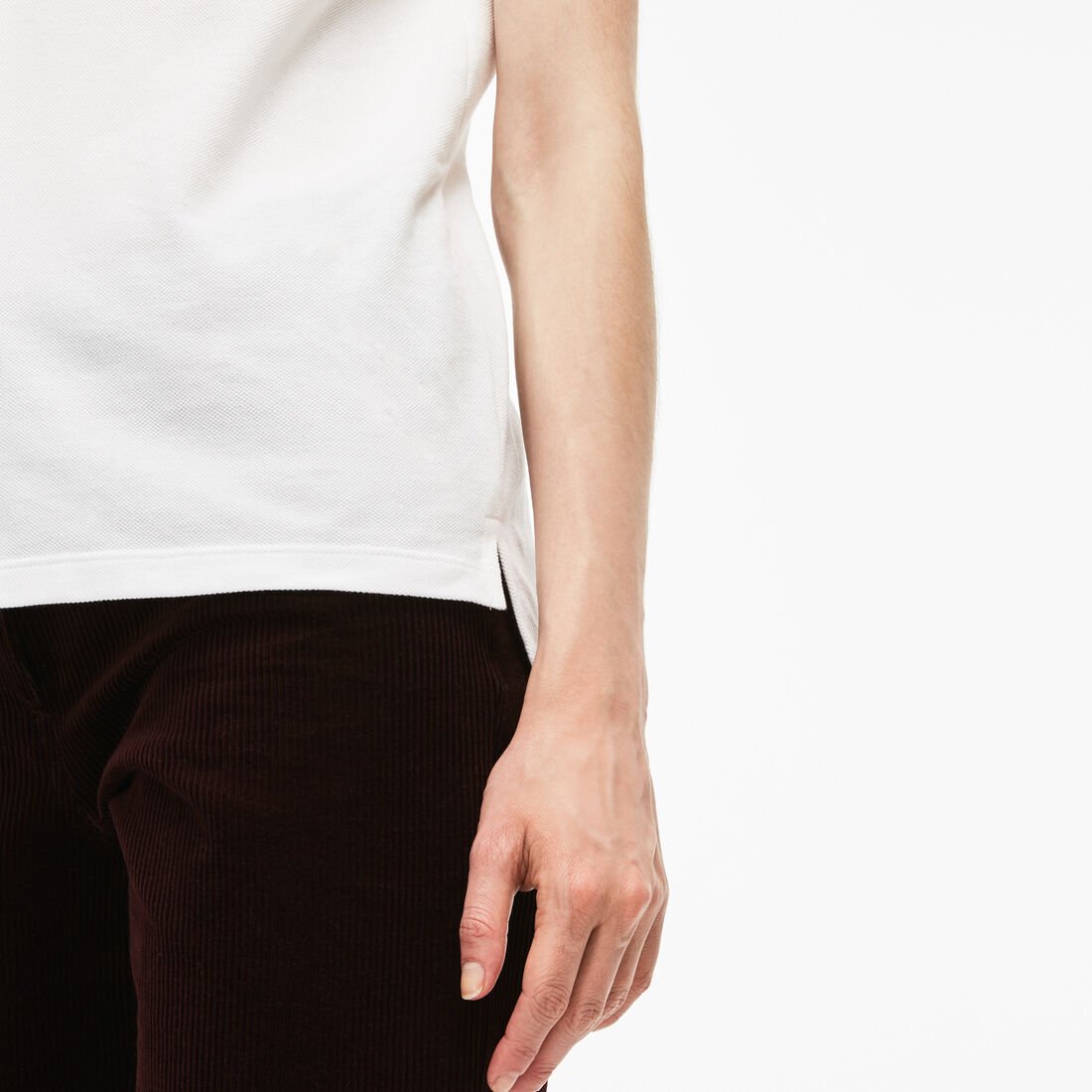 Women's Lacoste Regular Fit Soft Cotton Petit Pique Polo Shirt Women's Lacoste Regular Fit Soft Cotton Petit Pique Polo Shirt