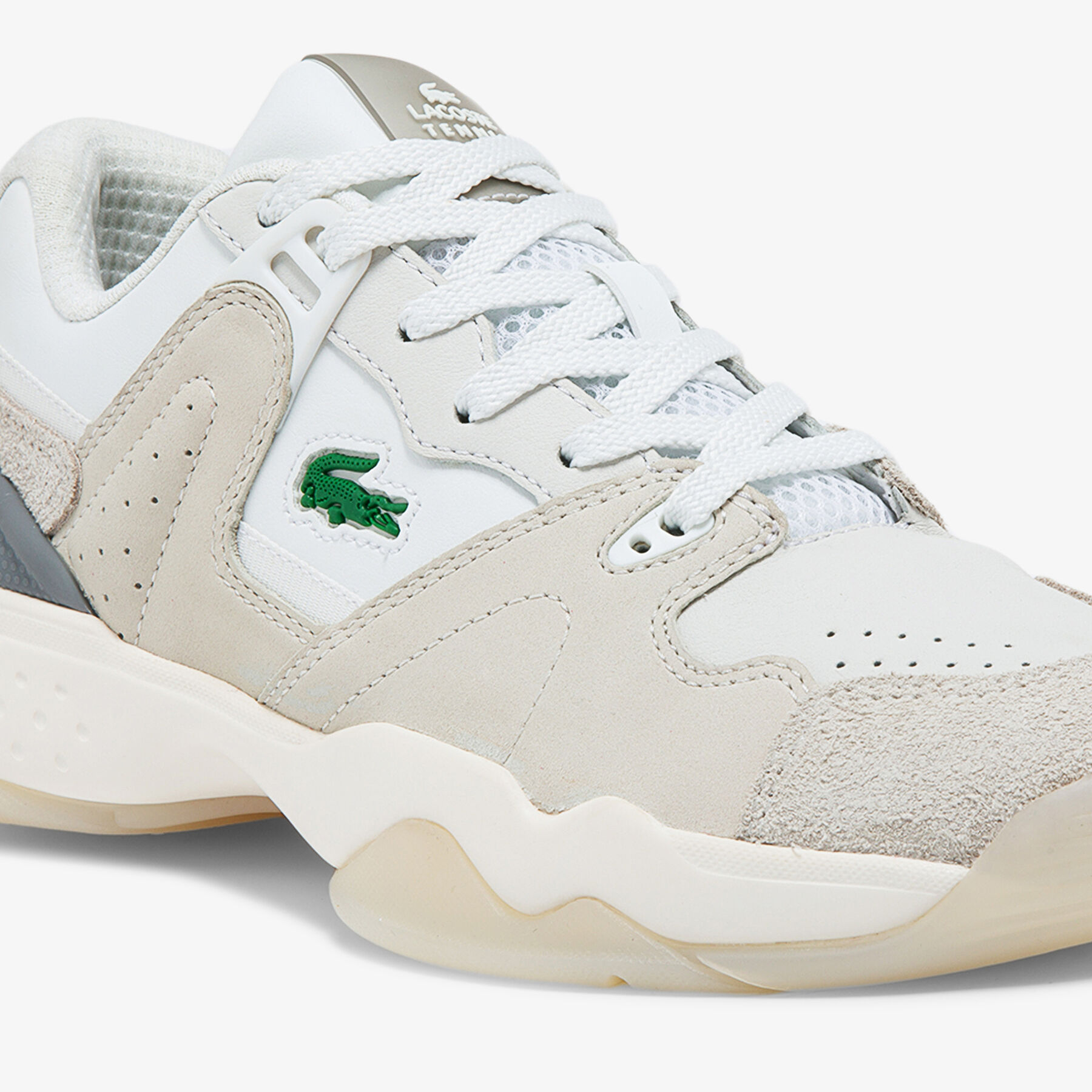 Women's T-Point Nubuck Leather Trainers lacoste women s t point nubuck leather trainers