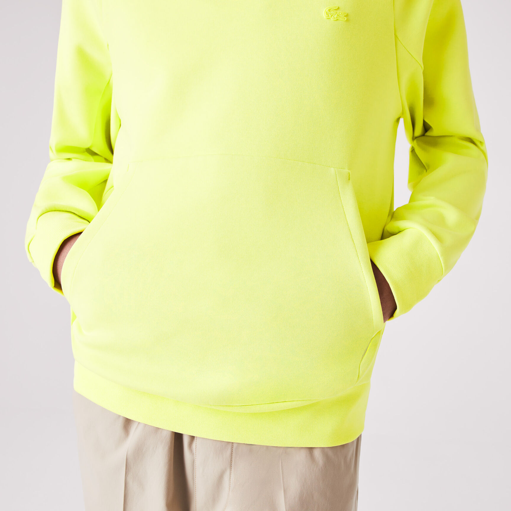 Men&rsquo;s Crew Neck Kangaroo Pocket Cotton Blend Sweatshirt