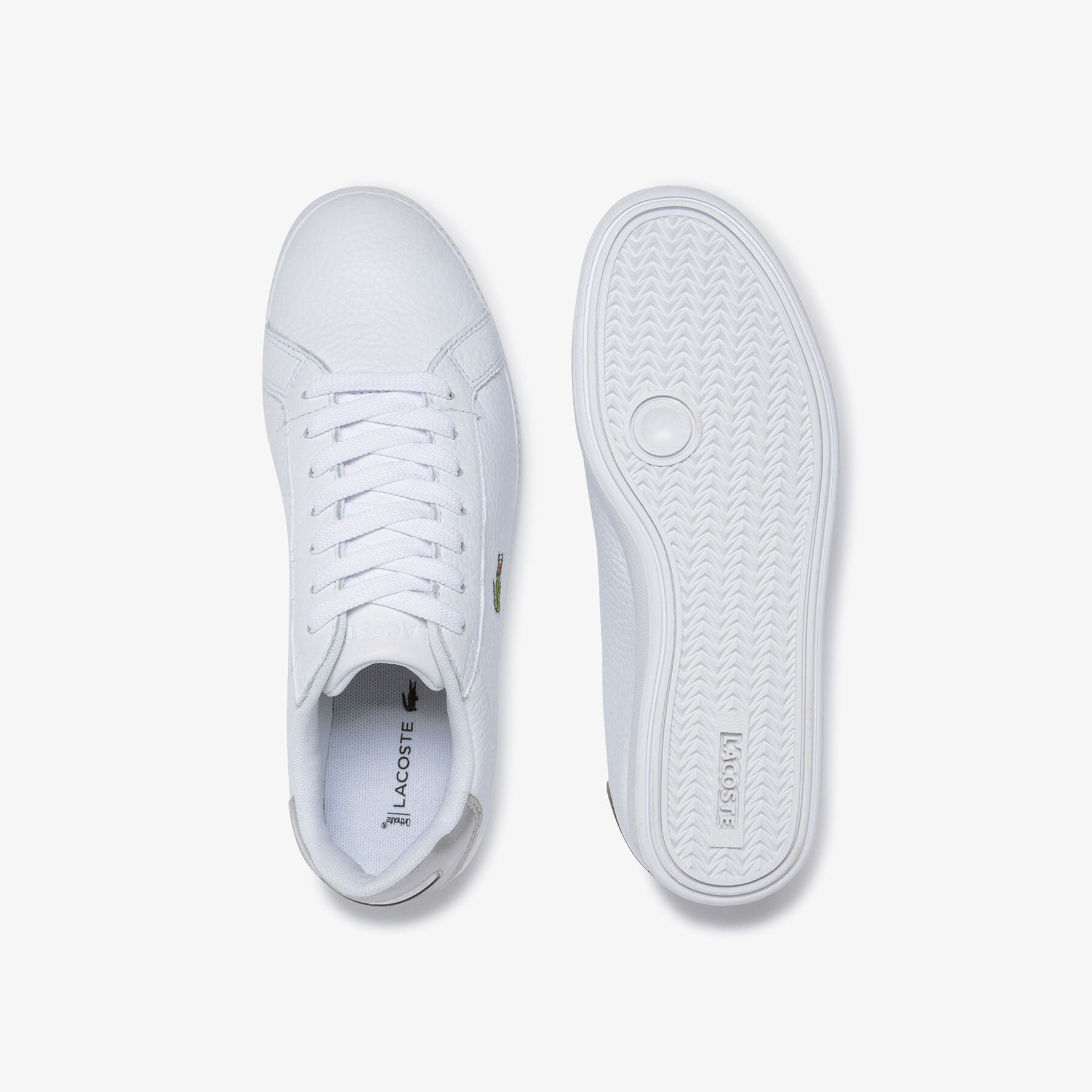 Women's Graduate Leather Trainers lacoste women s graduate leather trainers