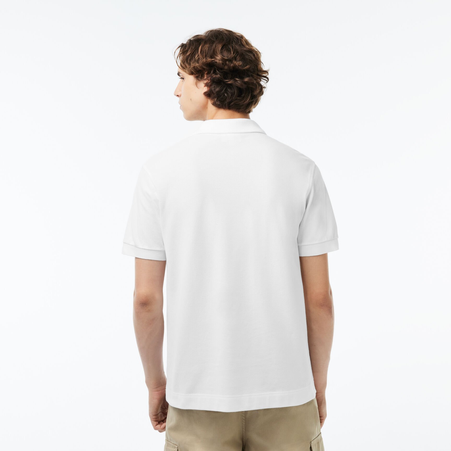 Men's Lacoste Classic Fit L.12.21 Organic Cotton Pique Polo Shirt Men's Lacoste Classic Fit L.12.21 Organic Cotton Pique Polo Shirt