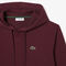 lacoste women s loose fit cotton blend jogger hoodie