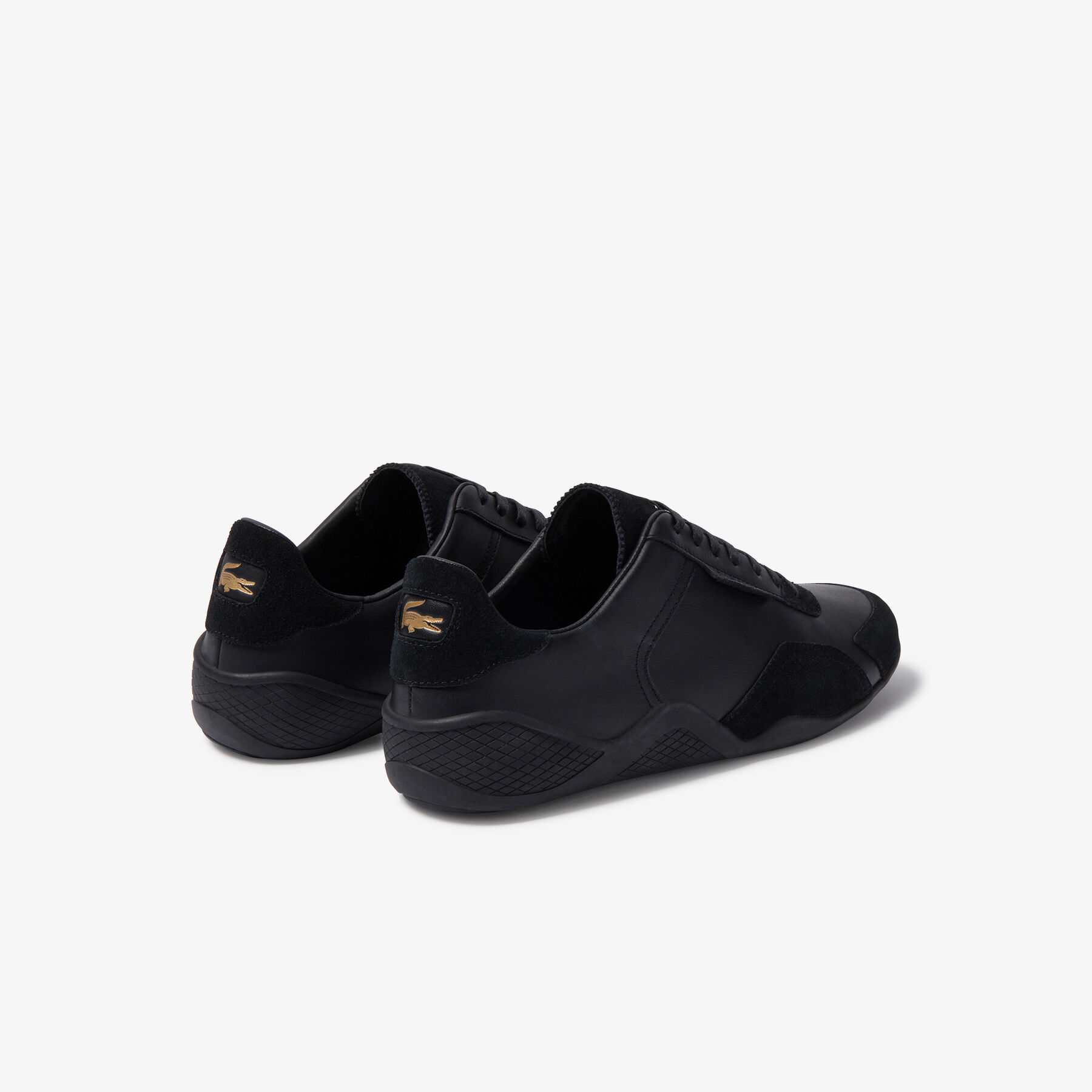 Men's Hapona Leather and Suede Sneakers lacoste men s hapona leather and suede sneakers