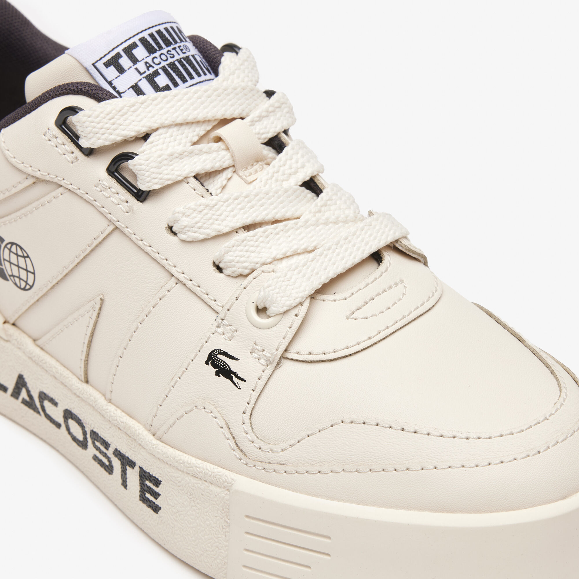 Buy Women s Branded Leather L002 Trainers Lacoste EG
