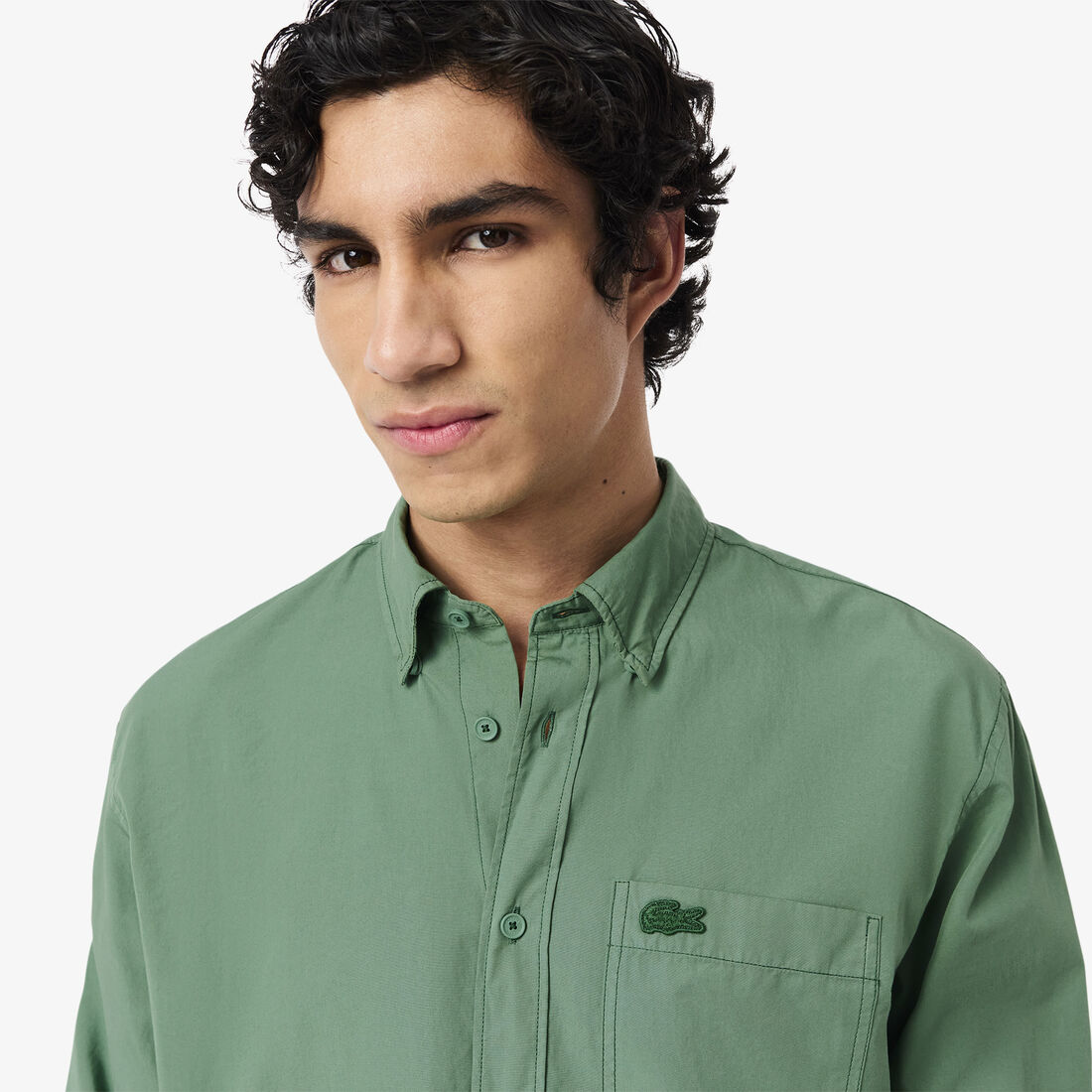 Lightweight Relaxed Fit Poplin Shirt Lightweight Relaxed Fit Poplin Shirt