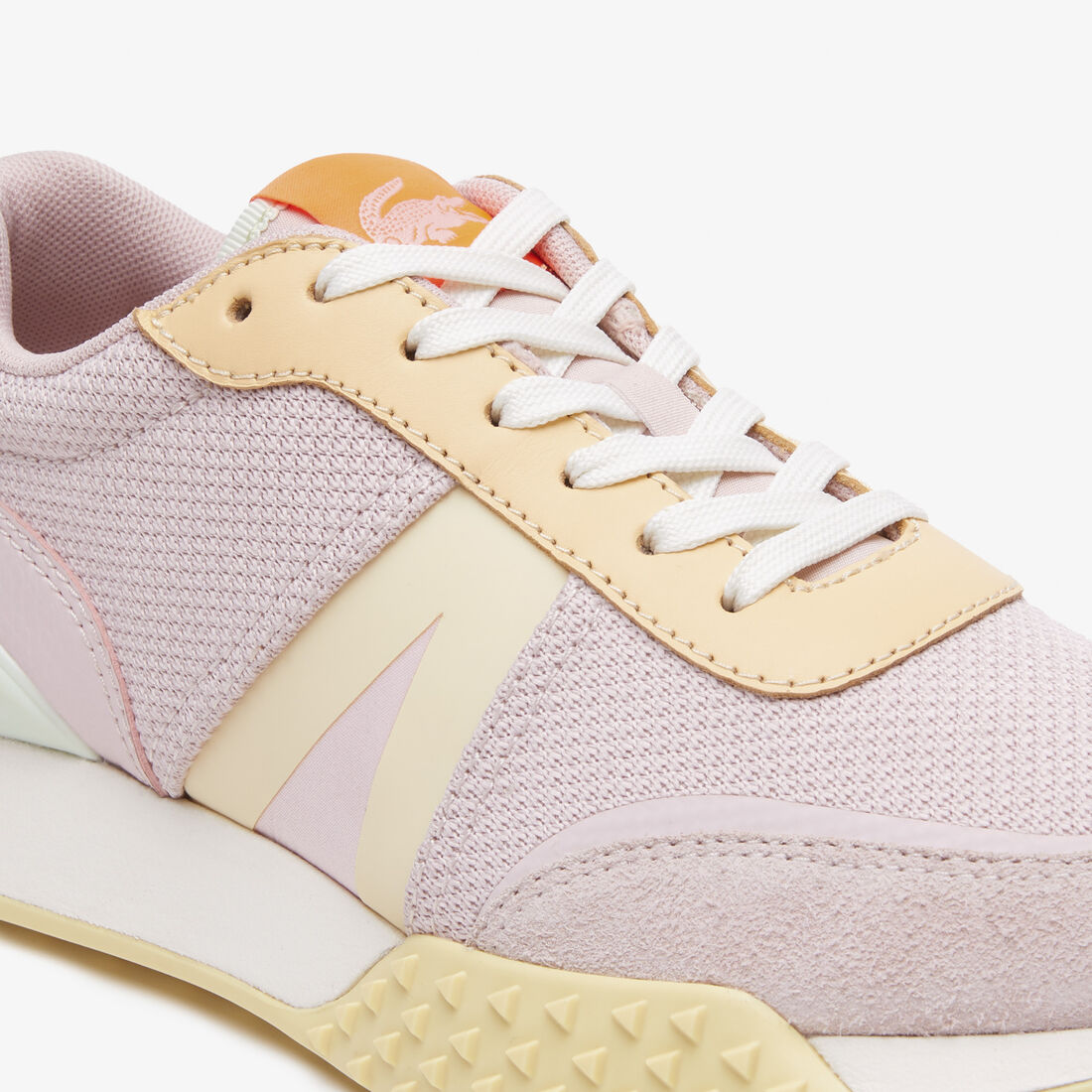 سنيكرز لاكوست ال-سبين ديلوكس جلد مقسم بألوان للنساء سنيكرز لاكوست ال-سبين ديلوكس جلد مقسم بألوان للنساء