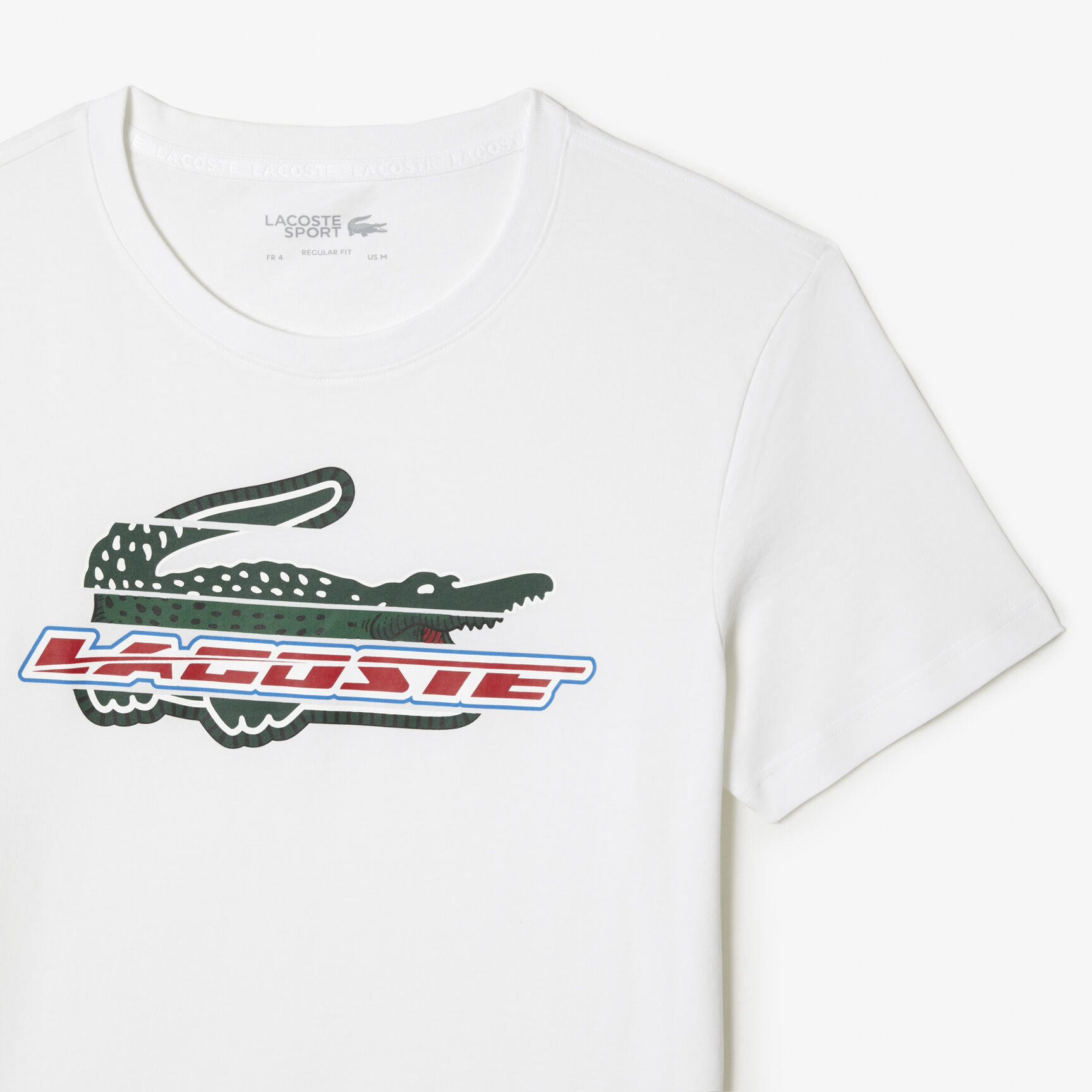 Men's Lacoste Sport Regular Fit Organic Cotton T-shirt