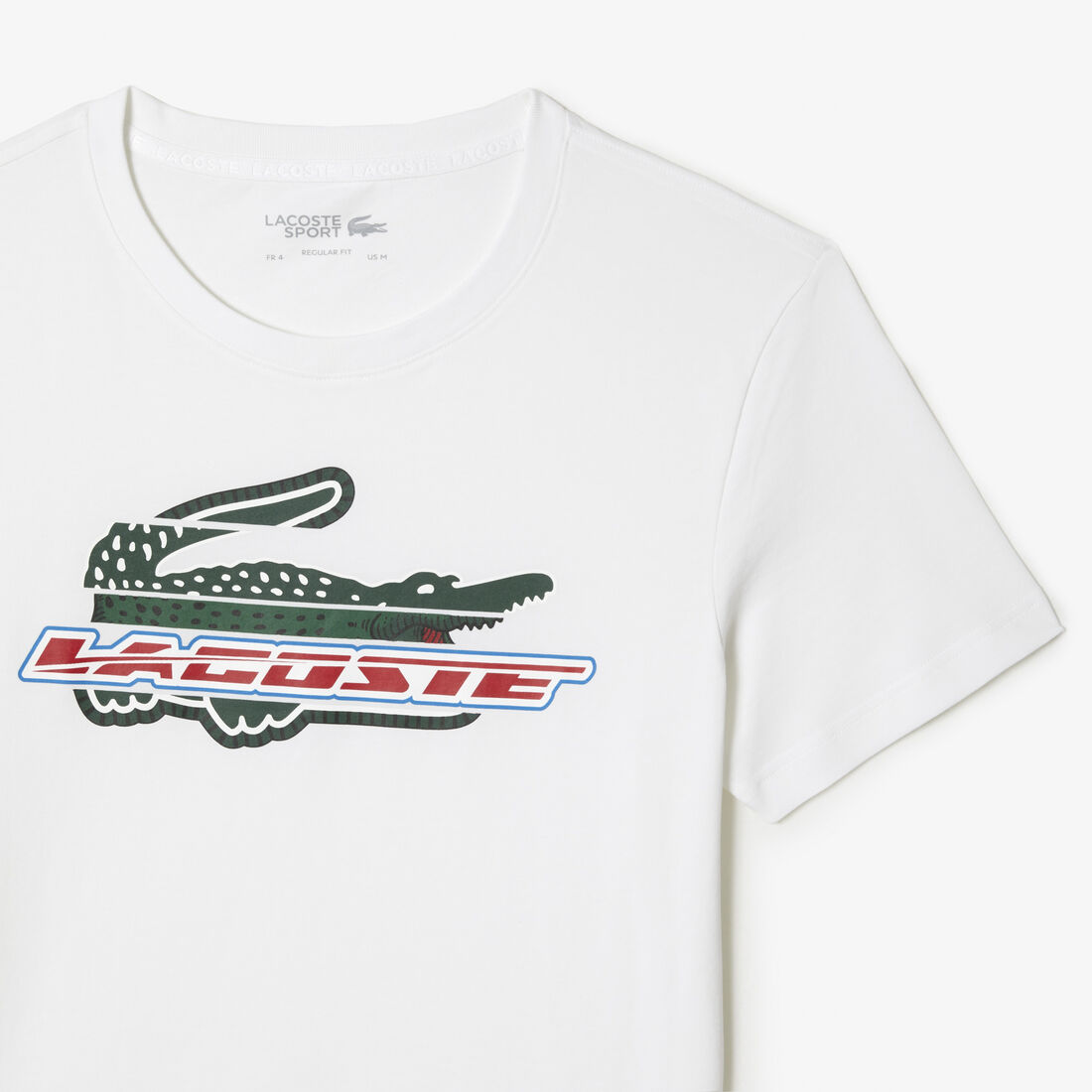 Men's Lacoste Sport Regular Fit Organic Cotton T-shirt Men's Lacoste Sport Regular Fit Organic Cotton T-shirt