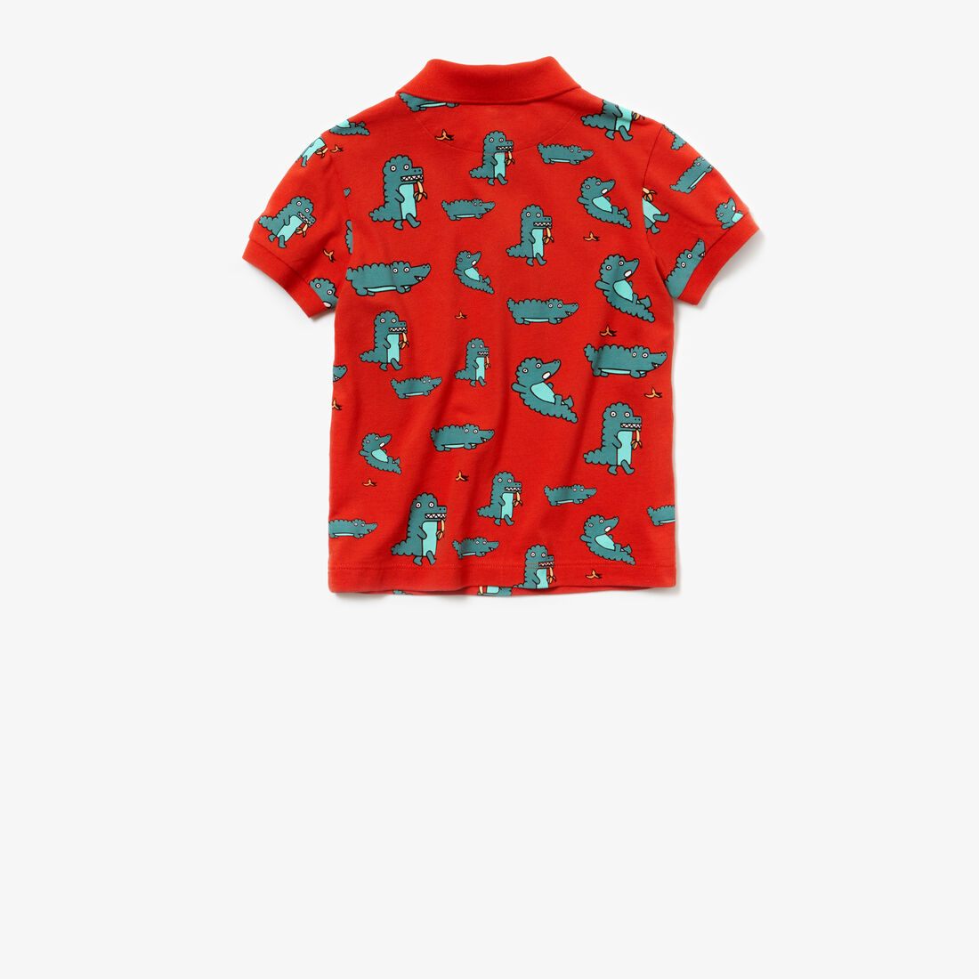 Boys' Lacoste Print Mini Piqué Polo Shirt Boys' Lacoste Print Mini Piqué Polo Shirt