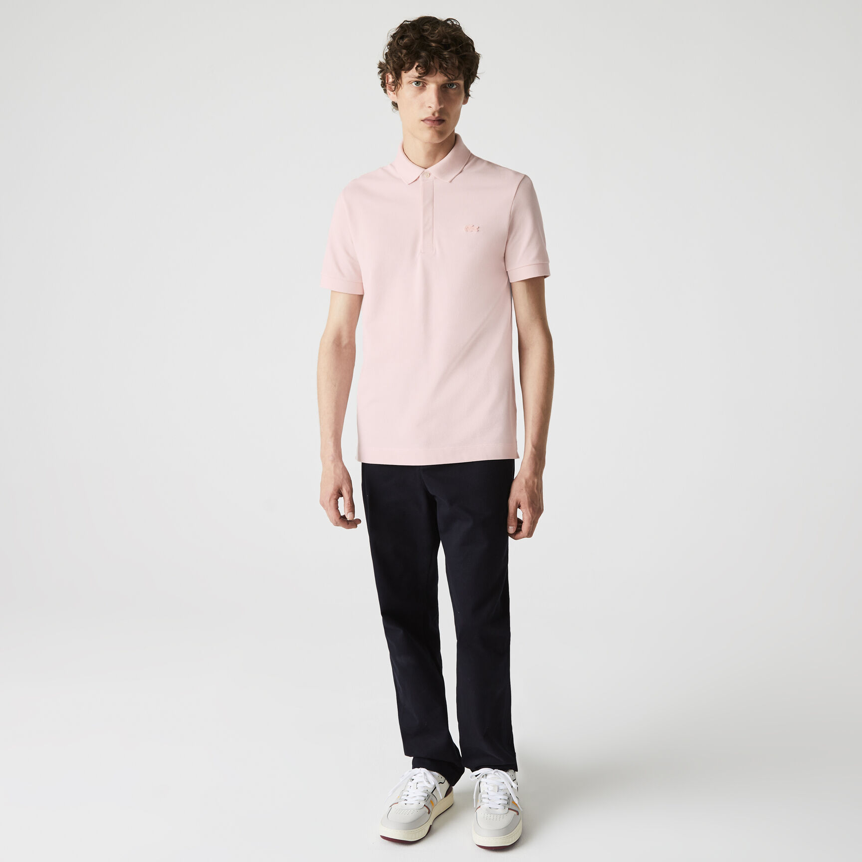 Regular Fit Paris Stretch Pique Polo Shirt