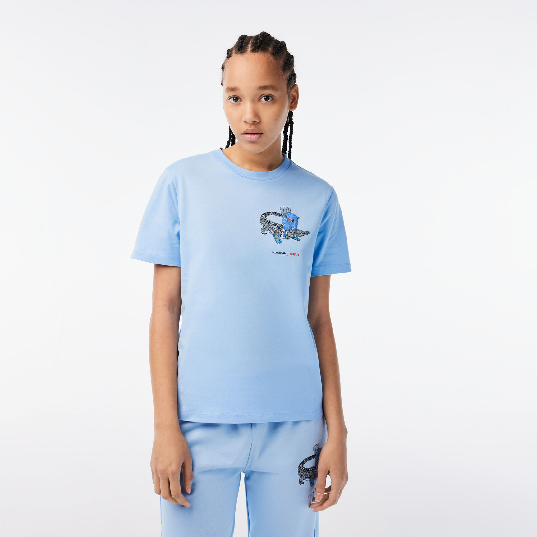 Women's Lacoste x Netflix Organic Cotton Jersey T-shirt