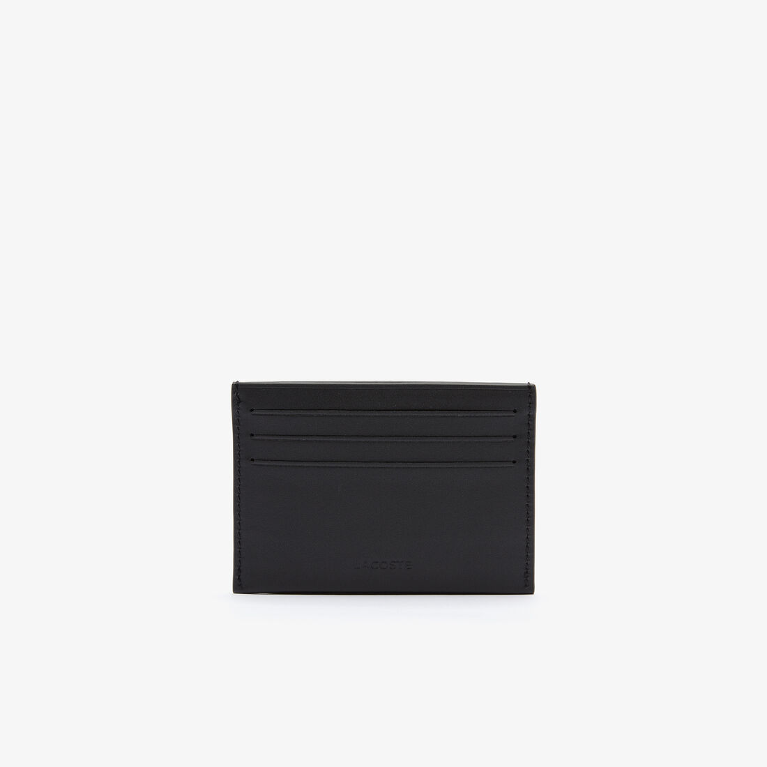 lacoste fg leather card holder