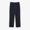lacoste straight fit felted wool pants