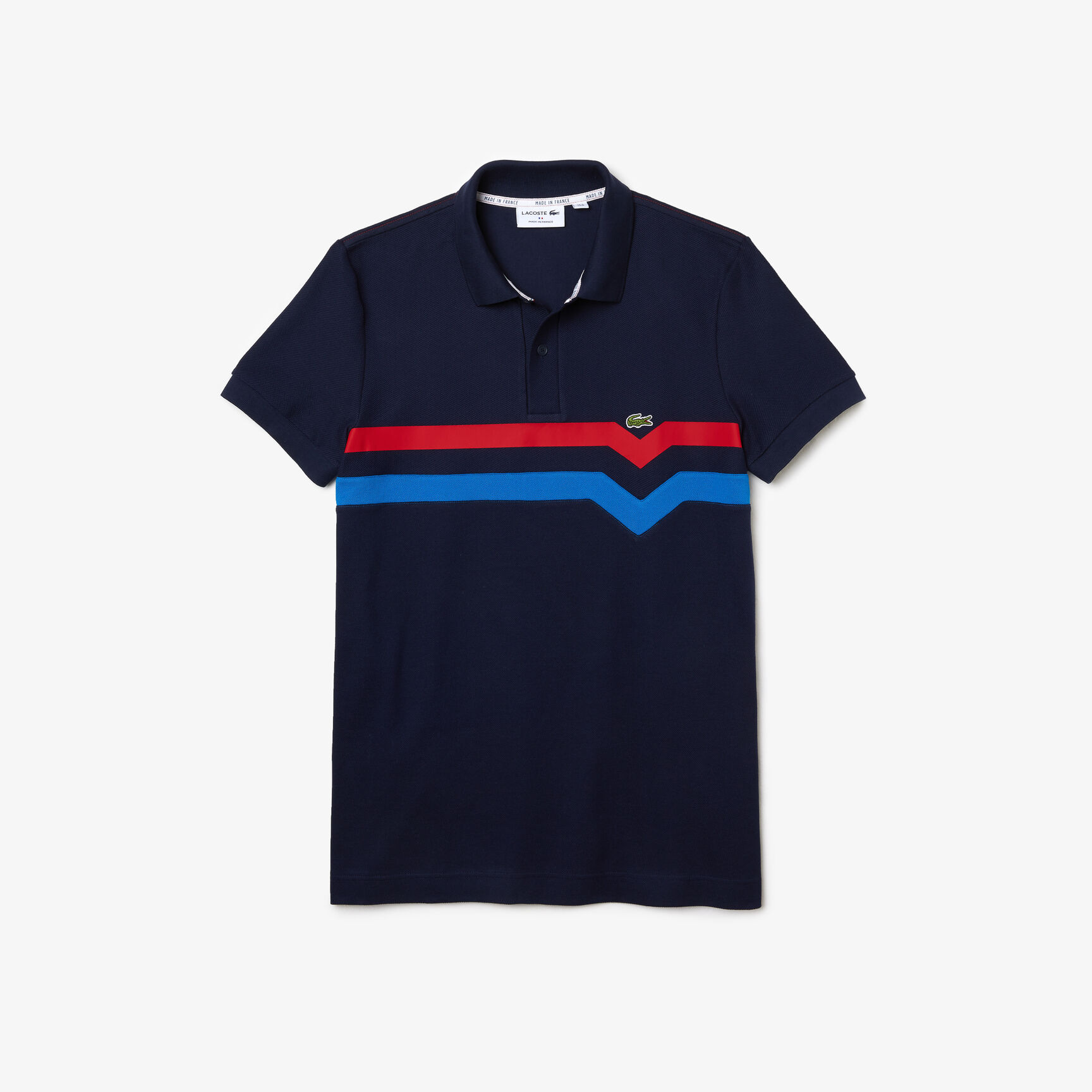 Men&rsquo;s Lacoste Made In France Regular Fit Organic Cotton Polo