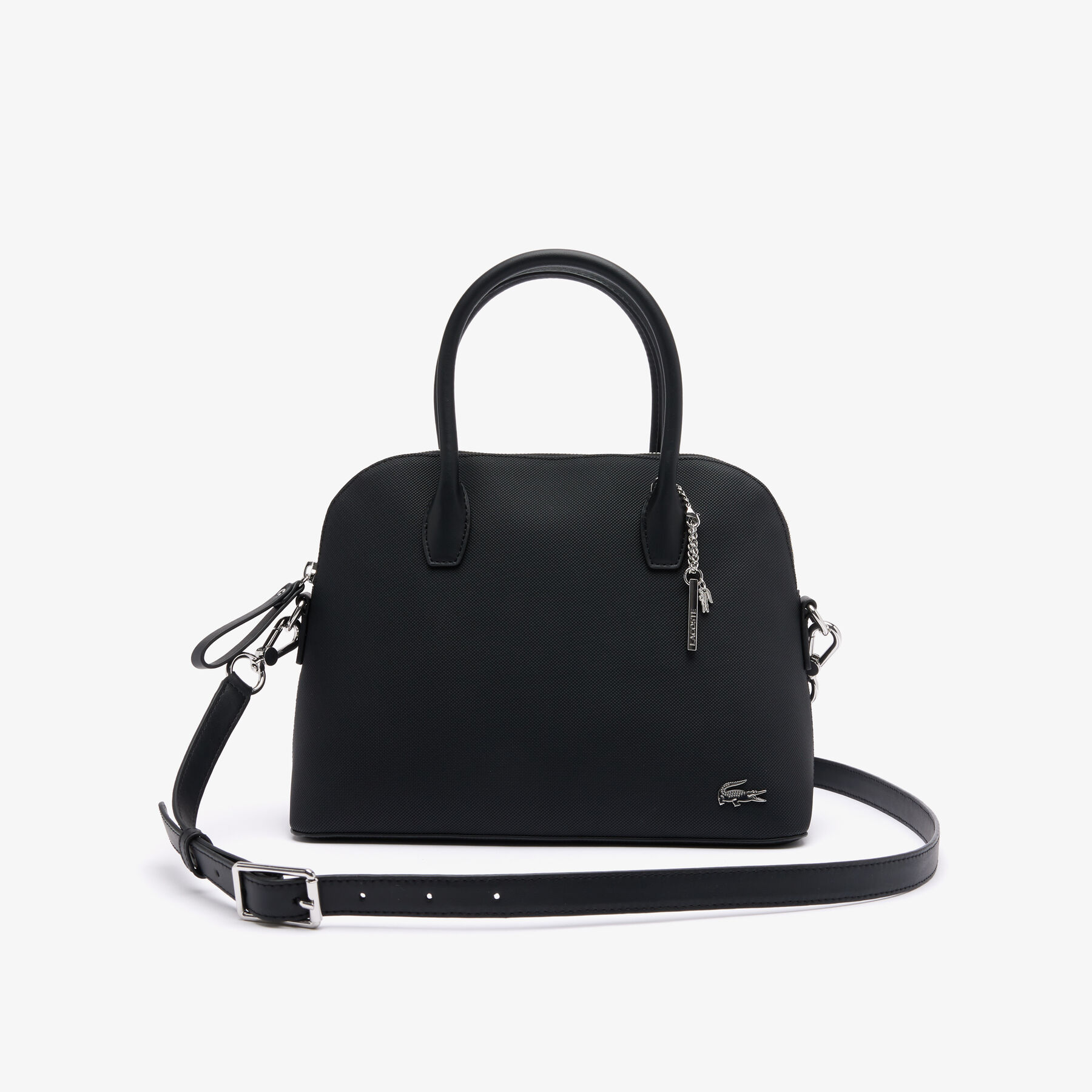 lacoste daily lifestyle coated canvas bugatti purse