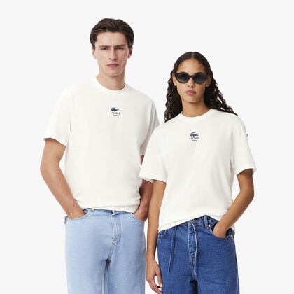 Signature Print Cotton T-shirt