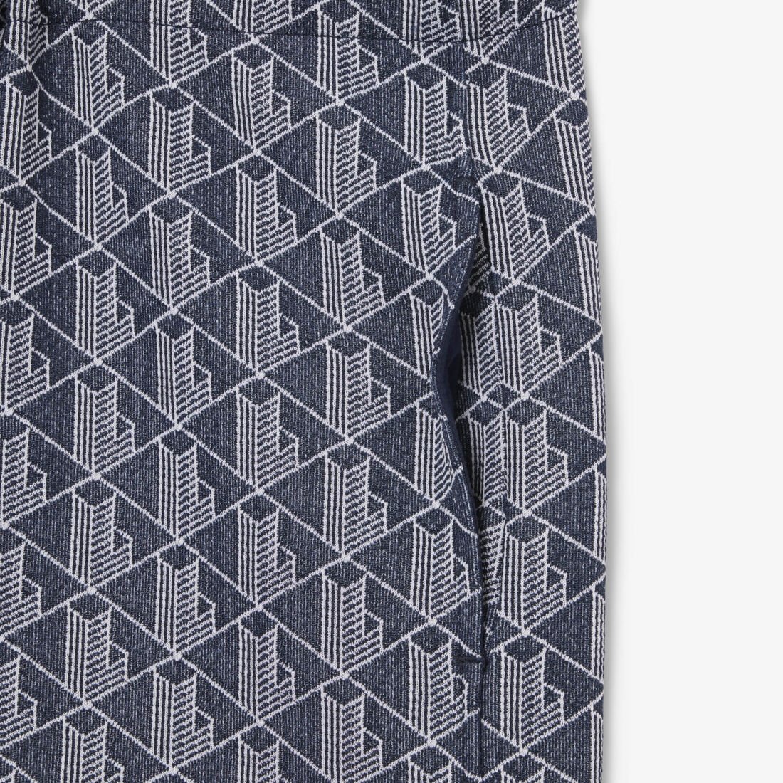 فستان هودي بطبعة مونوغرام من الجاكار فستان هودي بطبعة مونوغرام من الجاكار