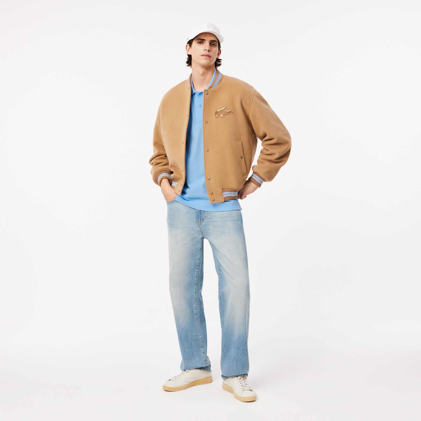 Original L.12.12 Lacoste wording French Made Polo Shirt Shirt