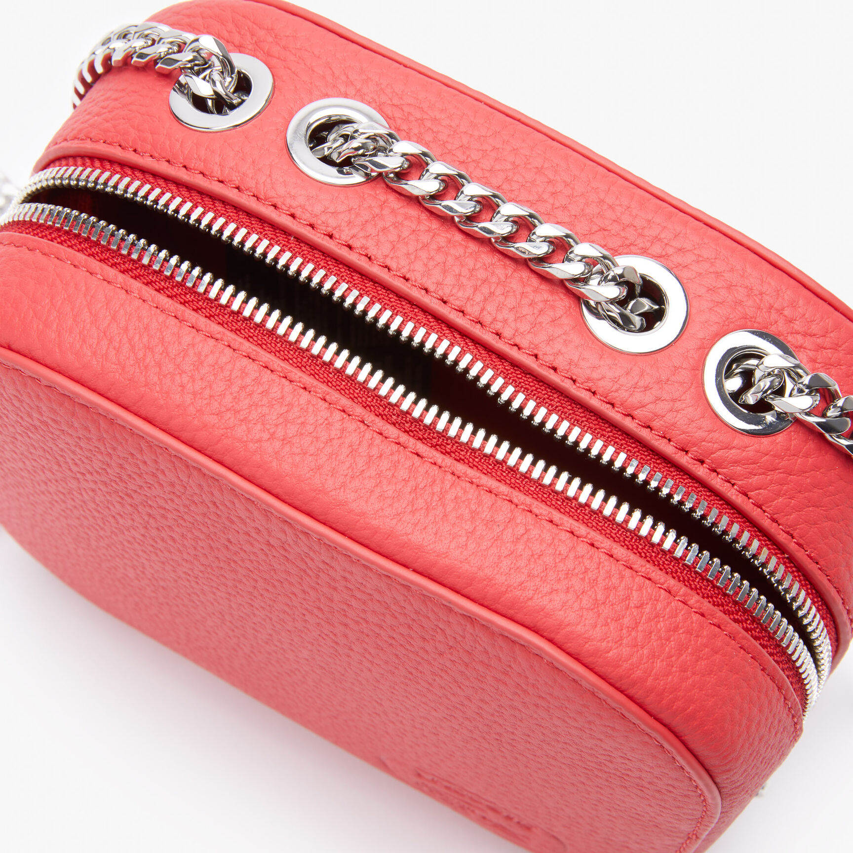 Women's Croco Crew Grained Leather Small Shoulder Bag