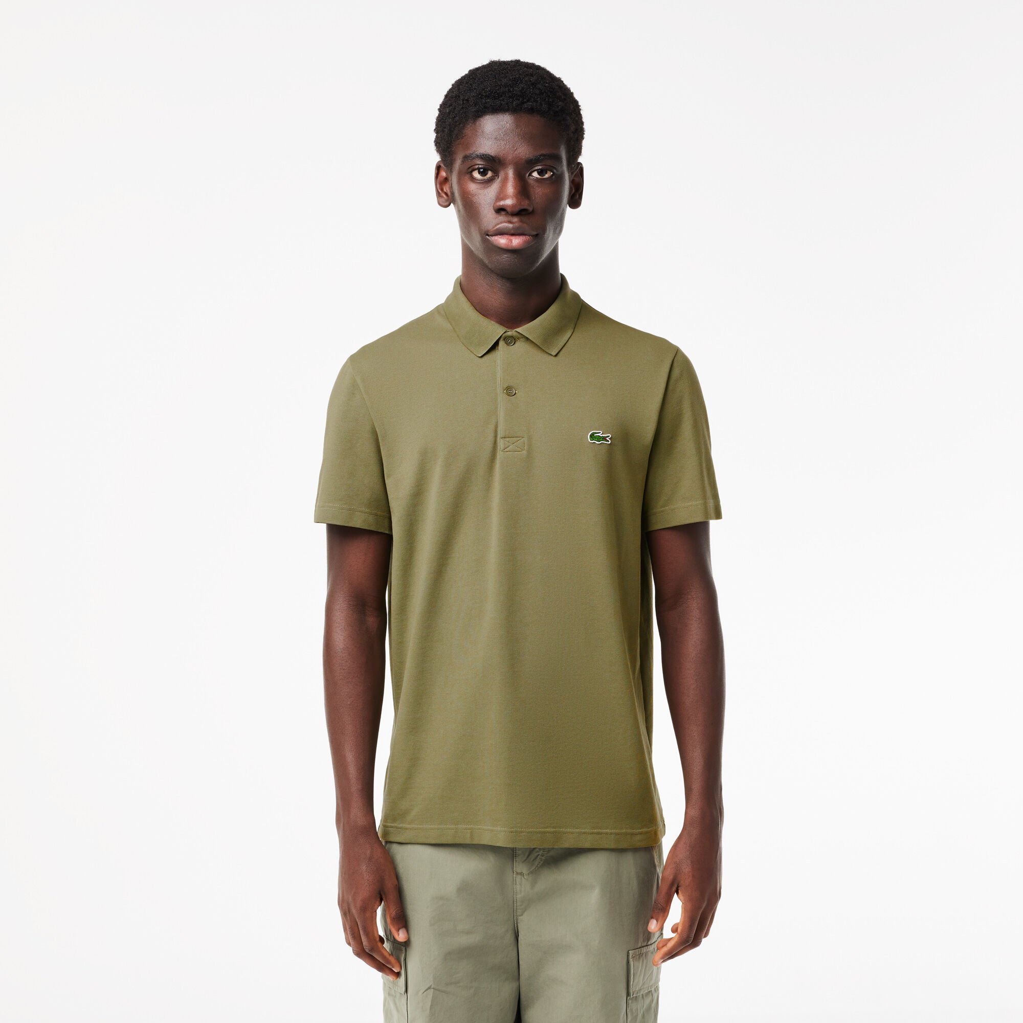 Lacoste polo polyester store