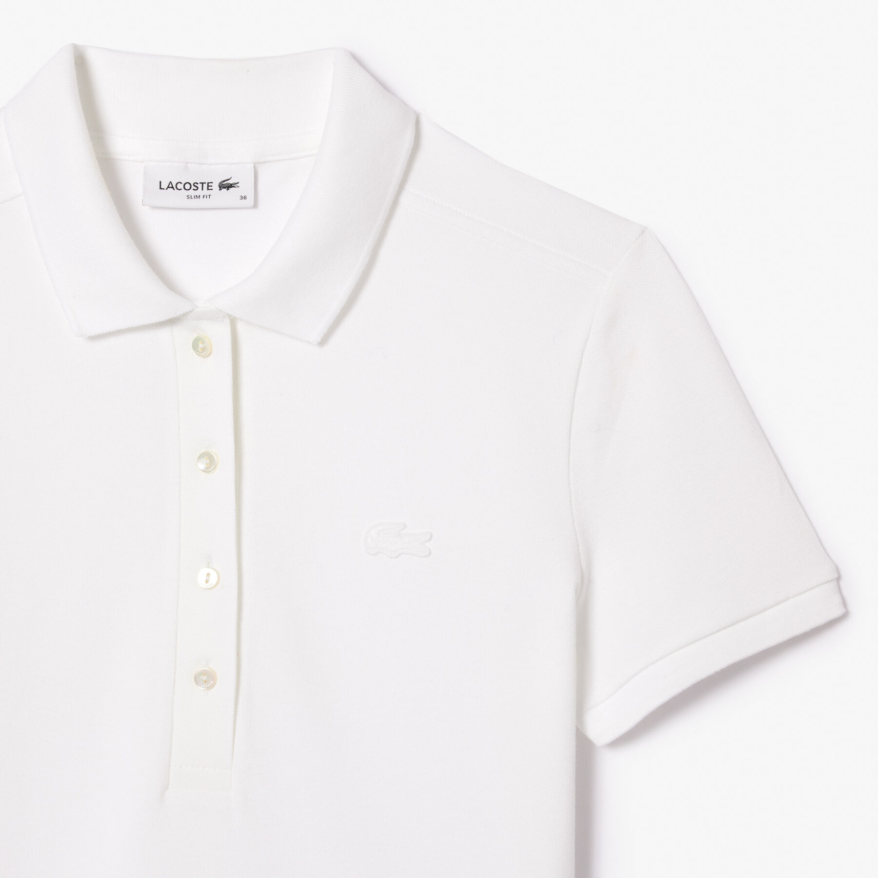 L.12.D Slim Fit Stretch Petit Pique Polo Shirt lacoste l 12 d slim fit stretch petit pique polo shirt