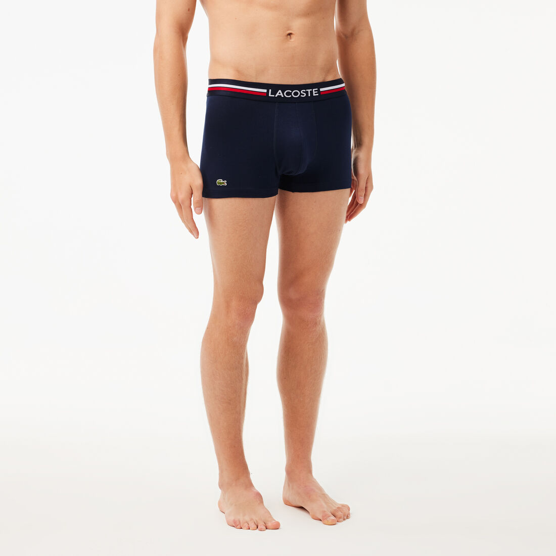 Pack Of 3 Iconic Trunks With Three-Tone Waistband Pack Of 3 Iconic Trunks With Three-Tone Waistband