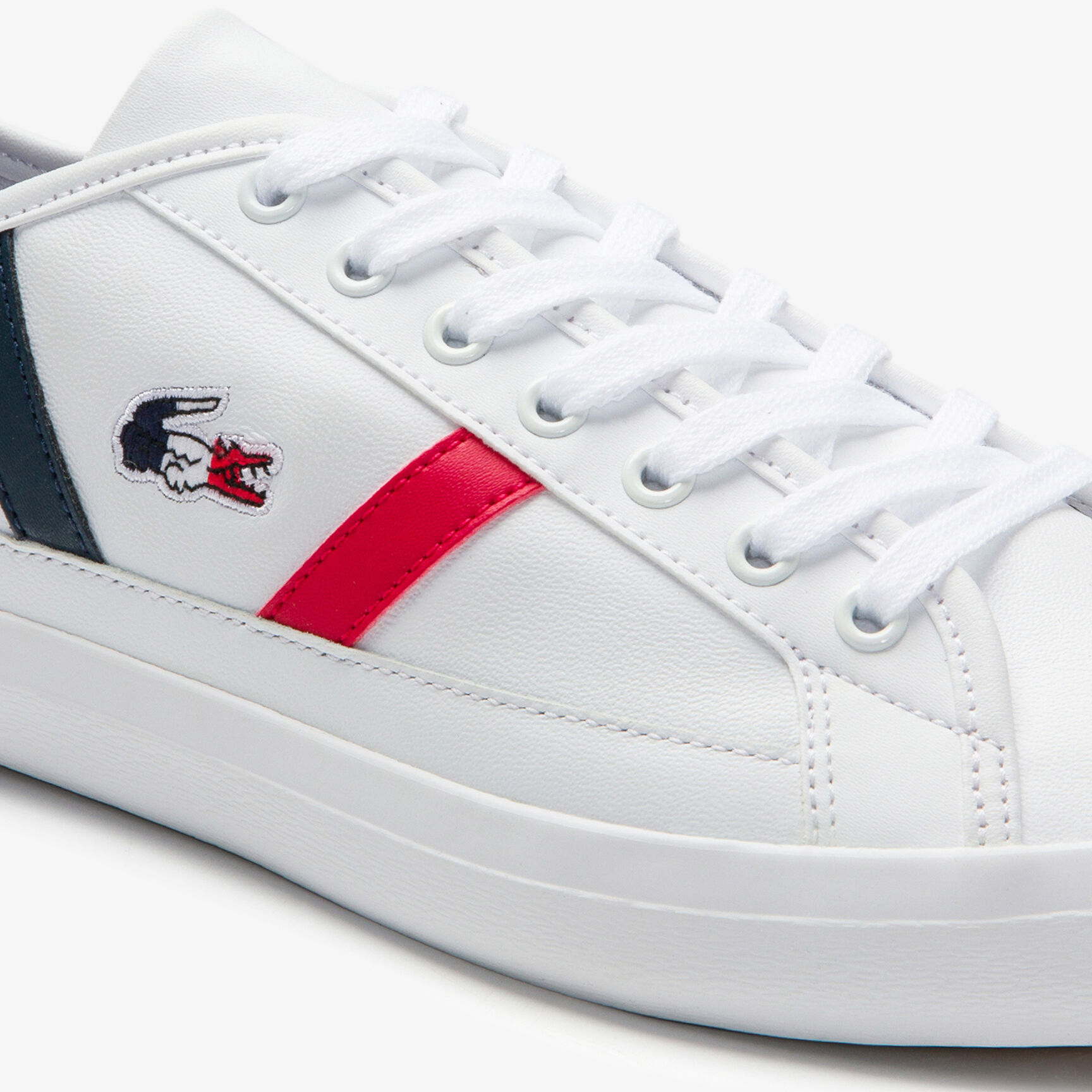 Women's Sideline Tricolore Leather Trainers Women's Sideline Tricolore Leather Trainers