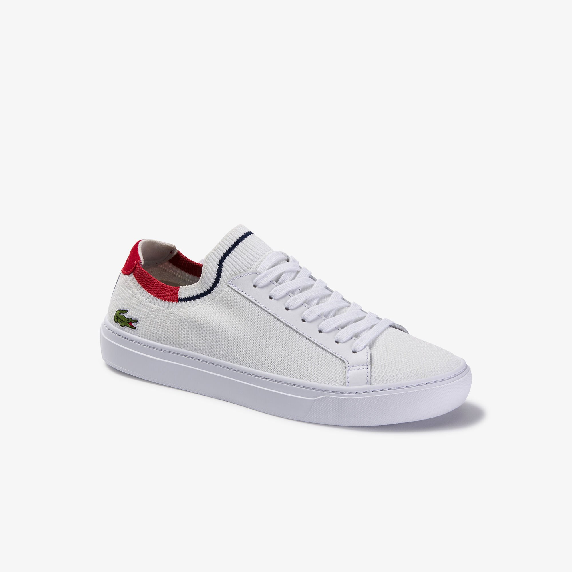Men's la discount piqu茅e textile trainers