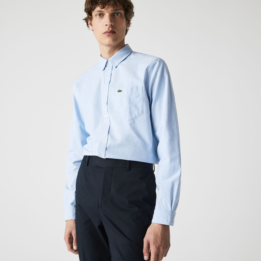 Men's Regular Fit Cotton Oxford Shirt