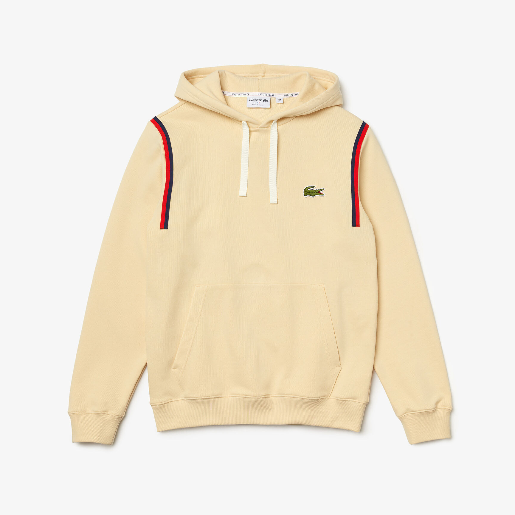 Men&rsquo;s Made In France Hooded Organic Cotton Fleece Sweatshirt