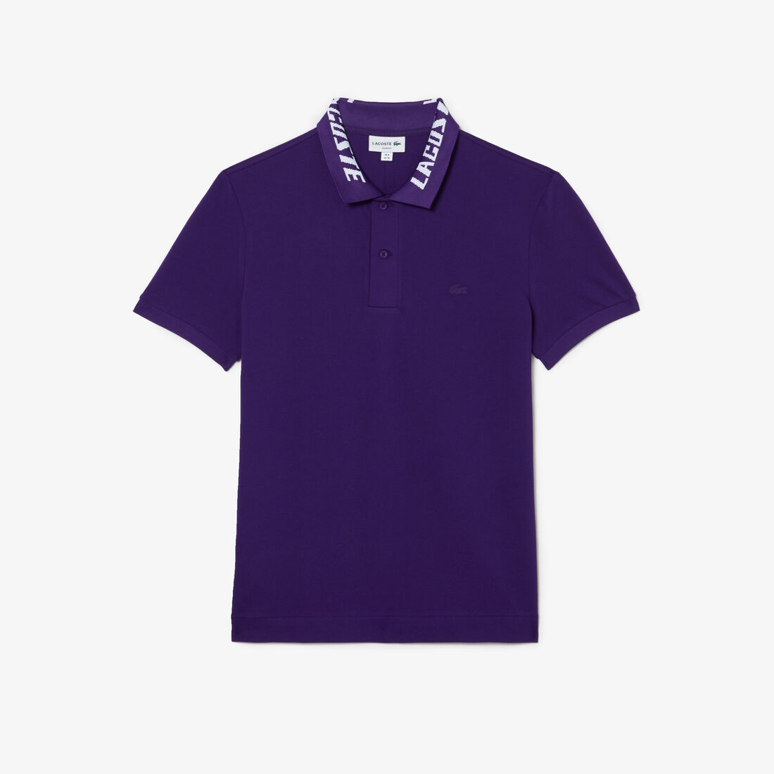 Men's Lacoste Branded Slim Fit Stretch Pique Polo Men's Lacoste Branded Slim Fit Stretch Pique Polo