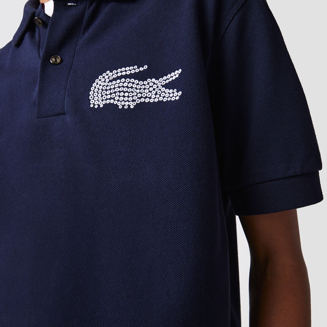 Men's Lacoste Made in France Classic Fit Organic Cotton Polo Shirt Men's Lacoste Made in France Classic Fit Organic Cotton Polo Shirt
