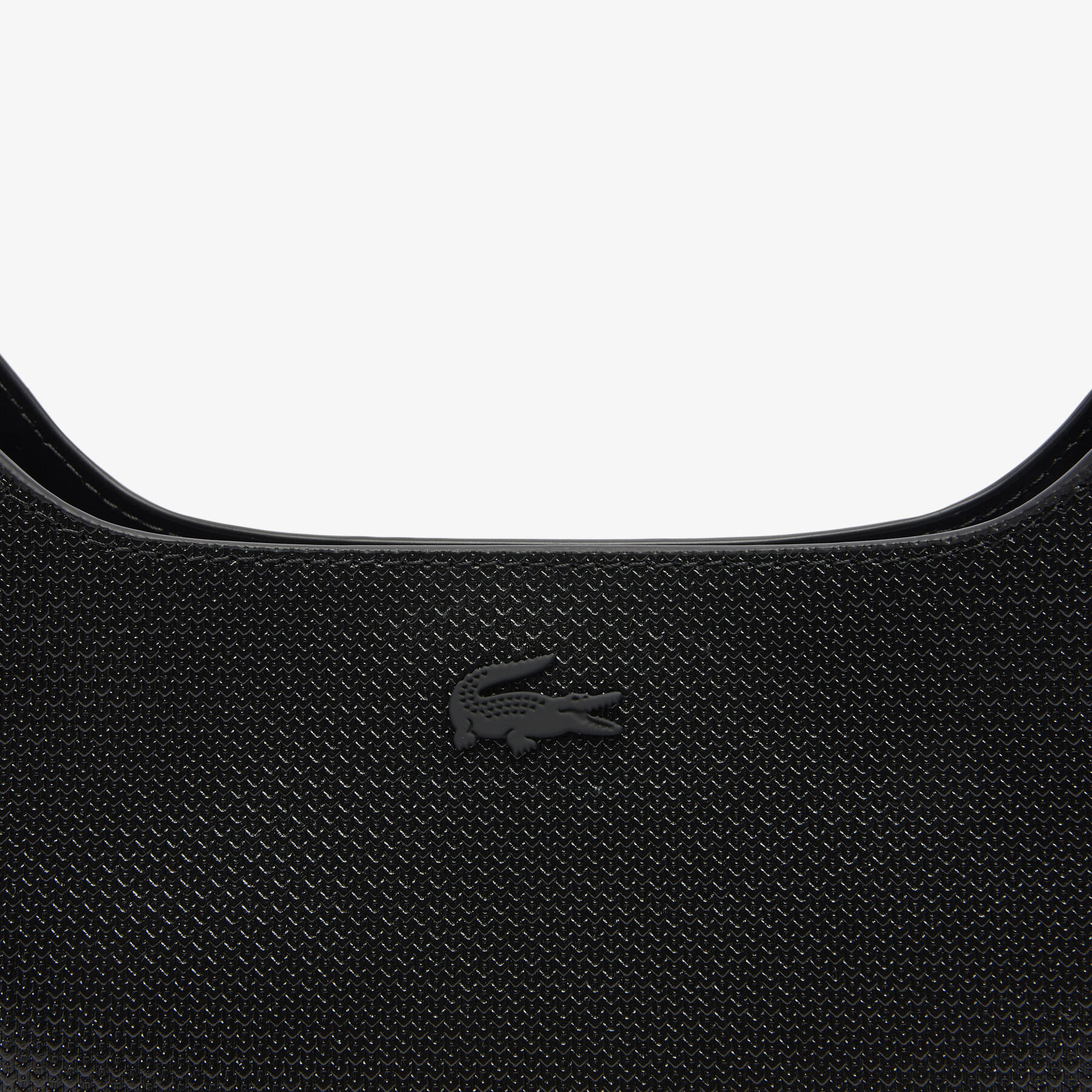 lacoste chantaco classics half moon shoulder bag