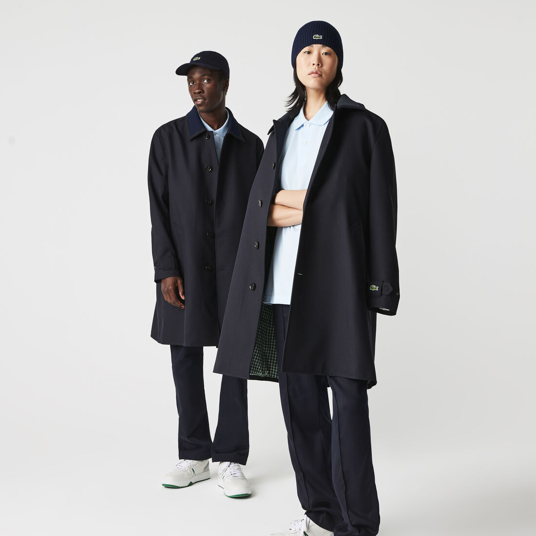 Unisex Wool Blend Straight Fit Jacket