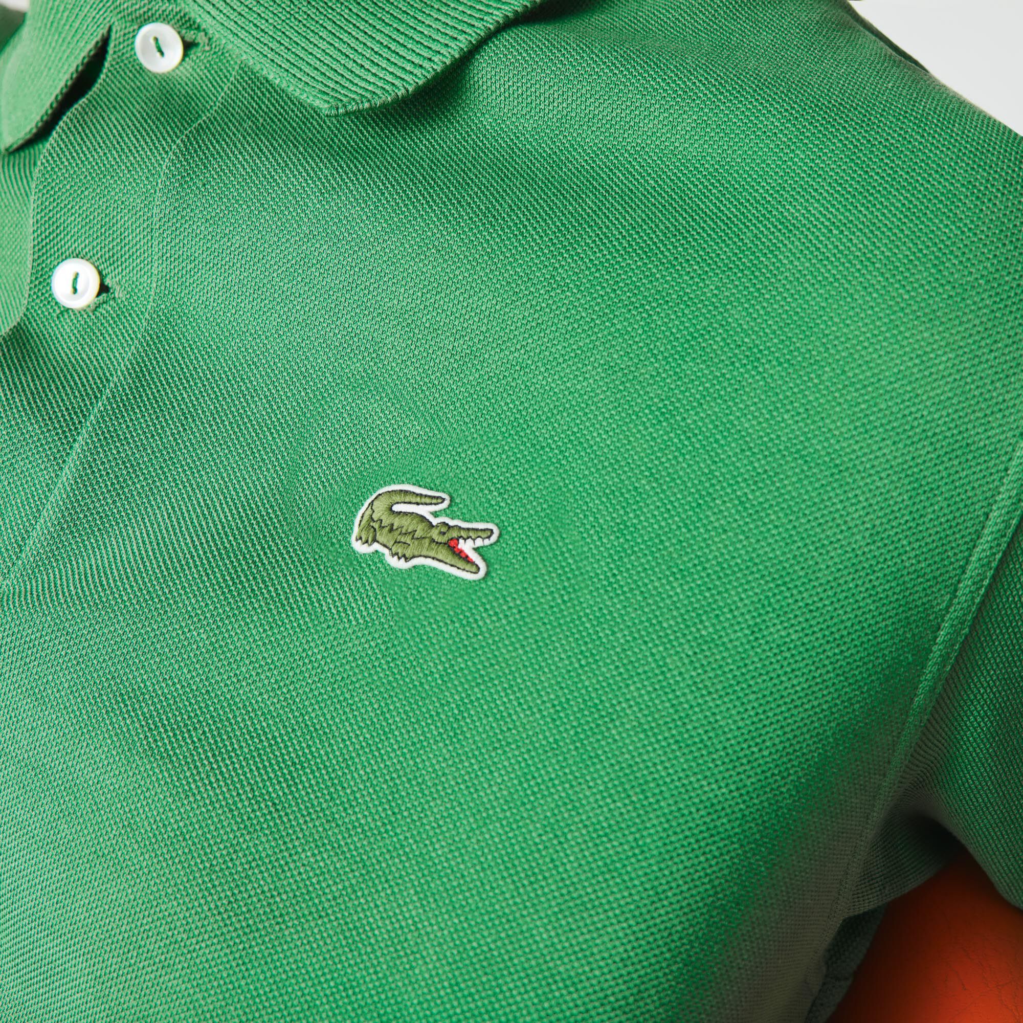 Men’s Lacoste Classic Fit Organic Cotton Piqué Polo Men’s Lacoste Classic Fit Organic Cotton Piqué Polo