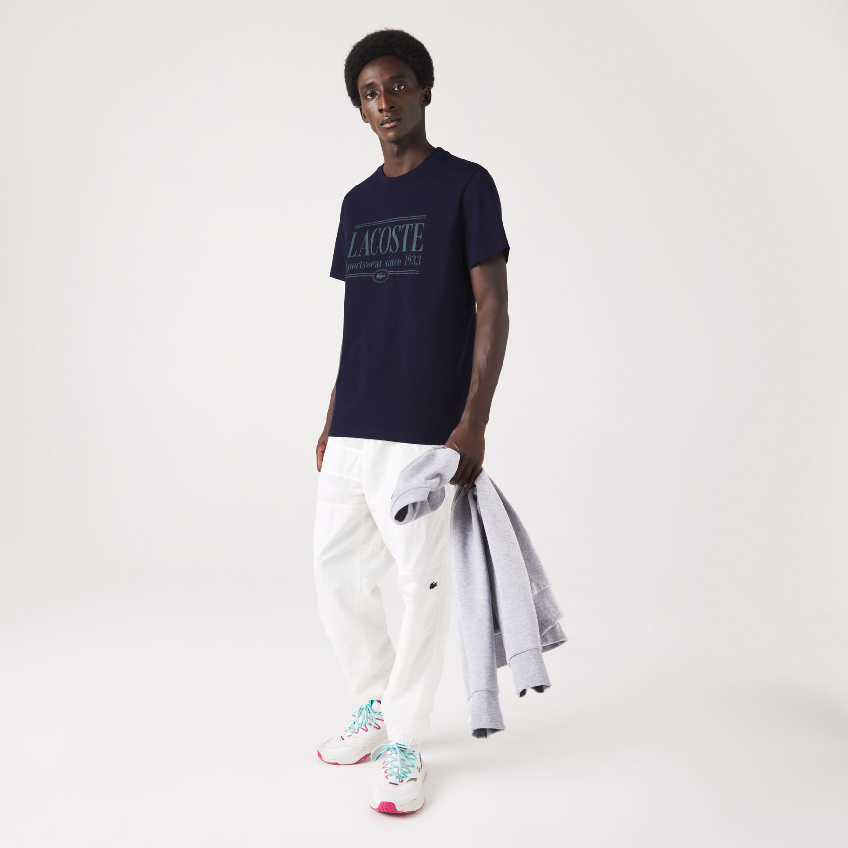 Men's Lacoste Regular Fit Jersey T-shirt Men's Lacoste Regular Fit Jersey T-shirt